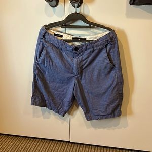Blue Hollister Cotton Cargo Shorts